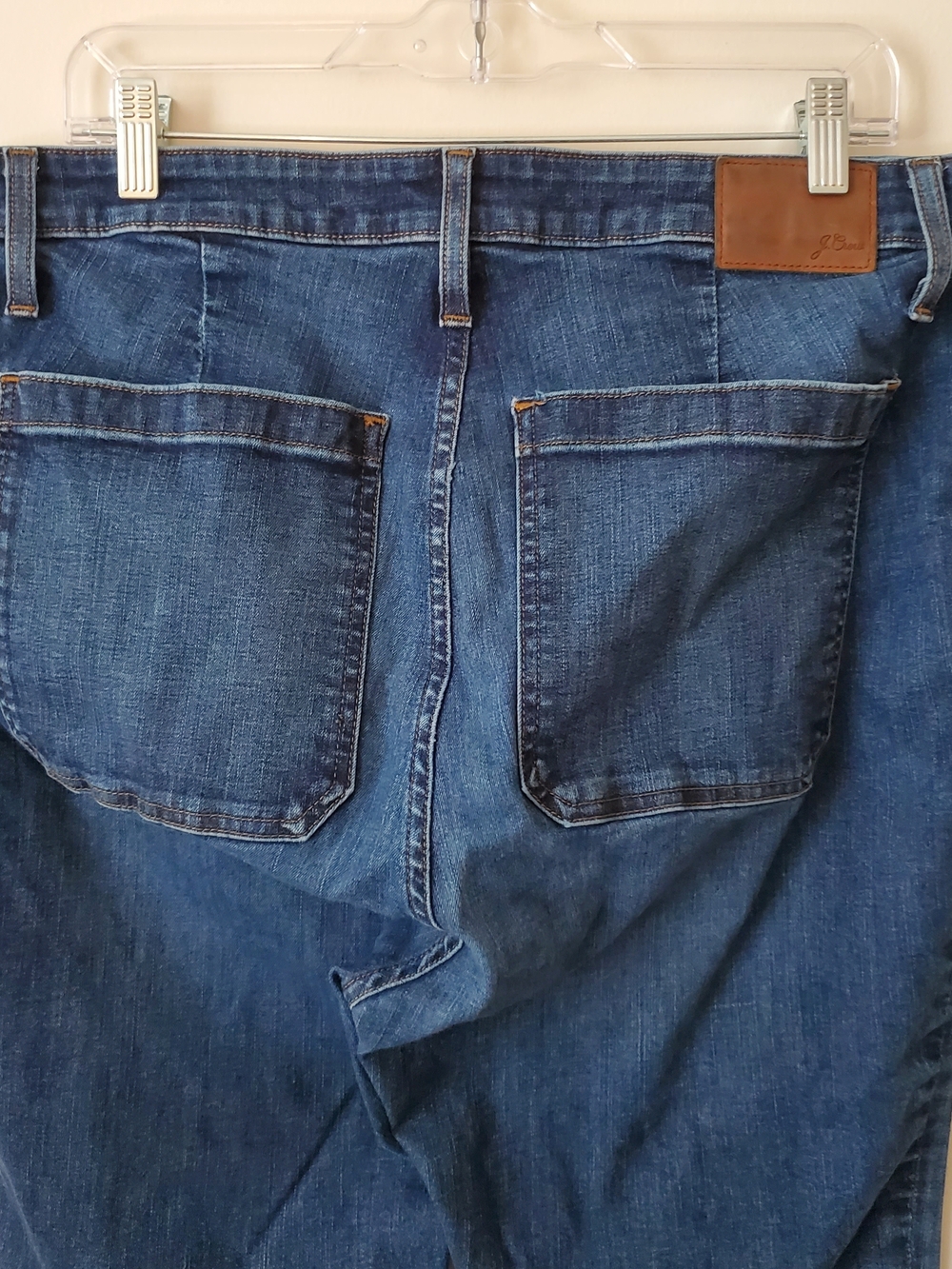 J. Crew Curvy Full Length Demi Bootcut Denim Jeans - Picture 6 of 13